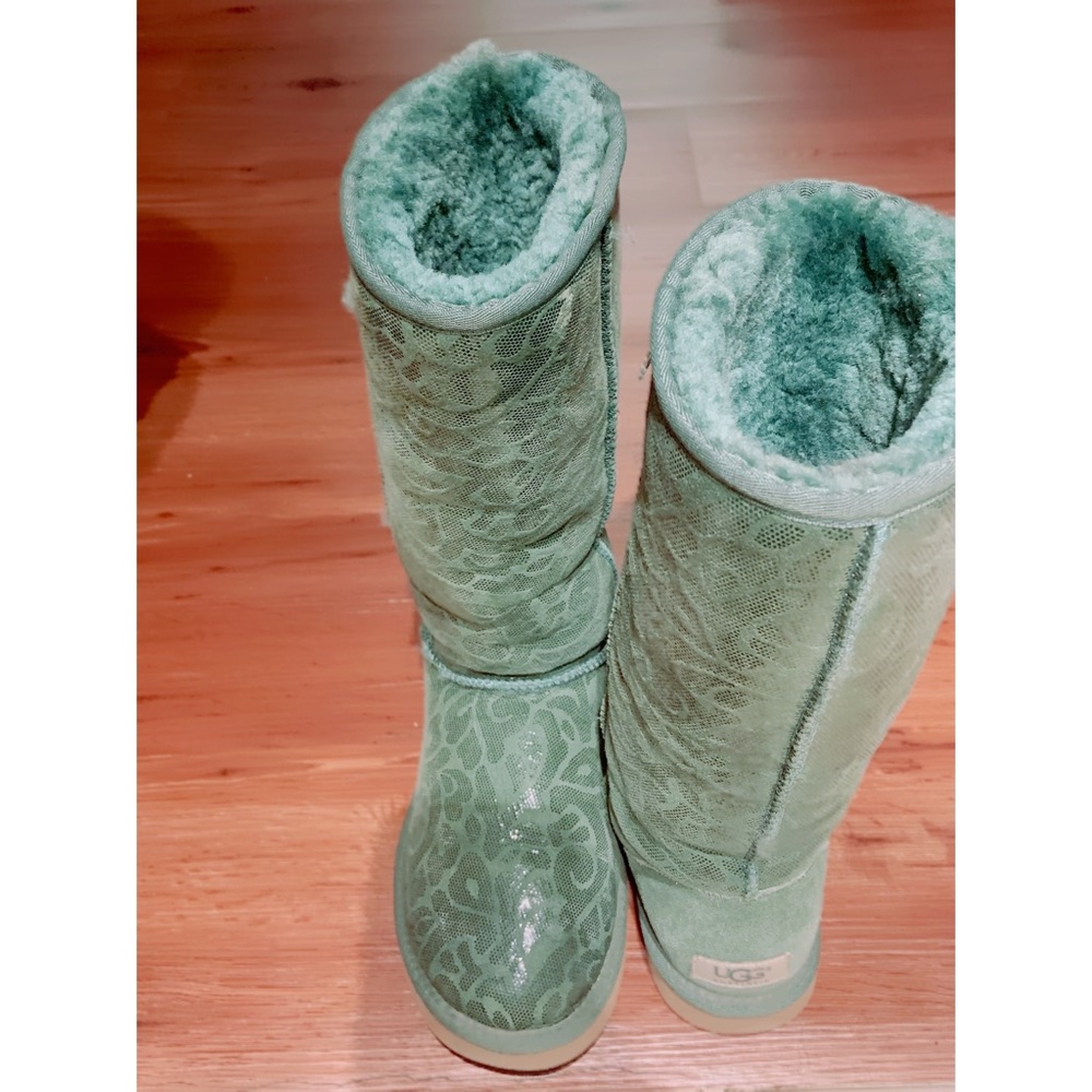 Tall Hunter Green Ugg Boots